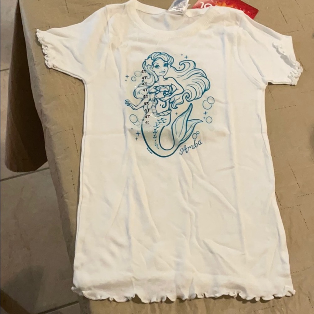 NEW DEL SOL ARUBA kids color changing t-shirt 4T